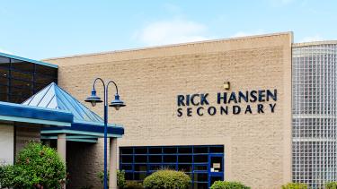Exterior image of Rick Hansen Secondary