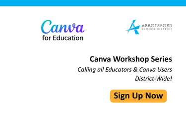 Canva for Education Workshop 1